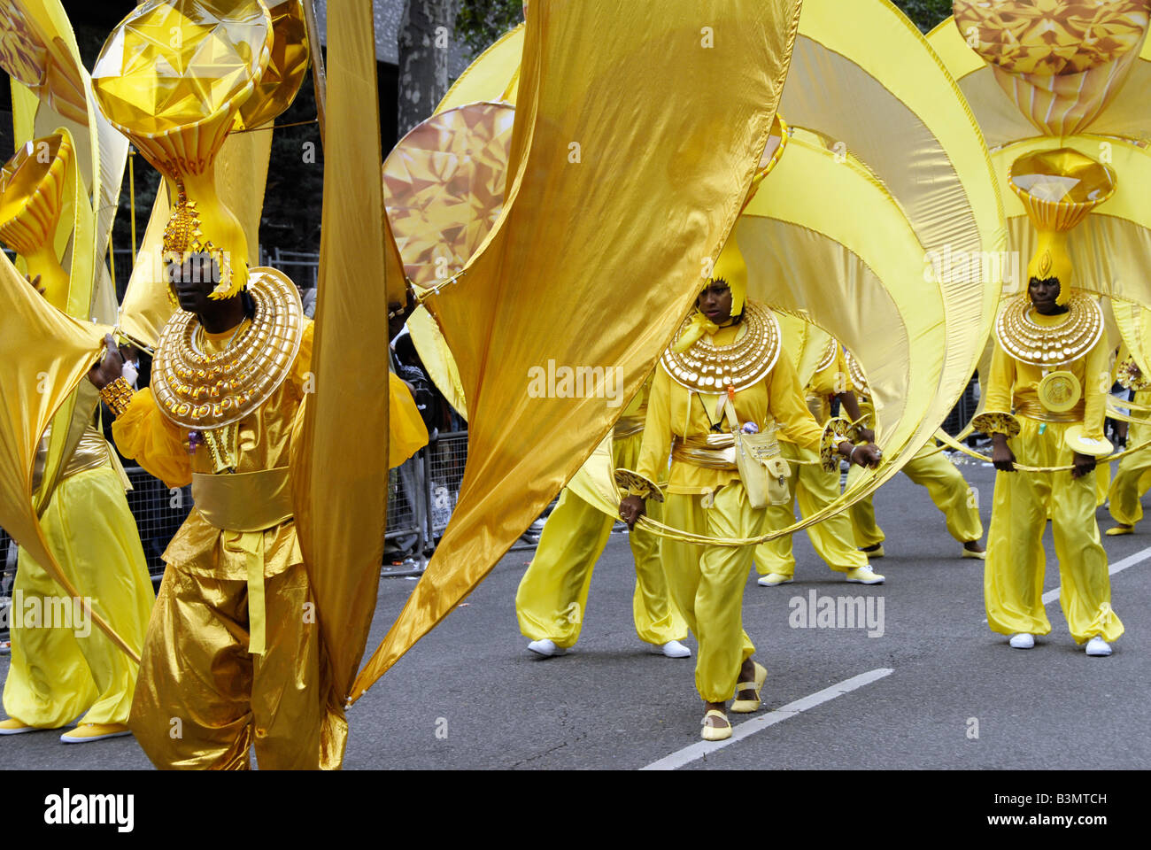 Gli artisti interpreti o esecutori al carnevale di Notting Hill 2008 Foto Stock