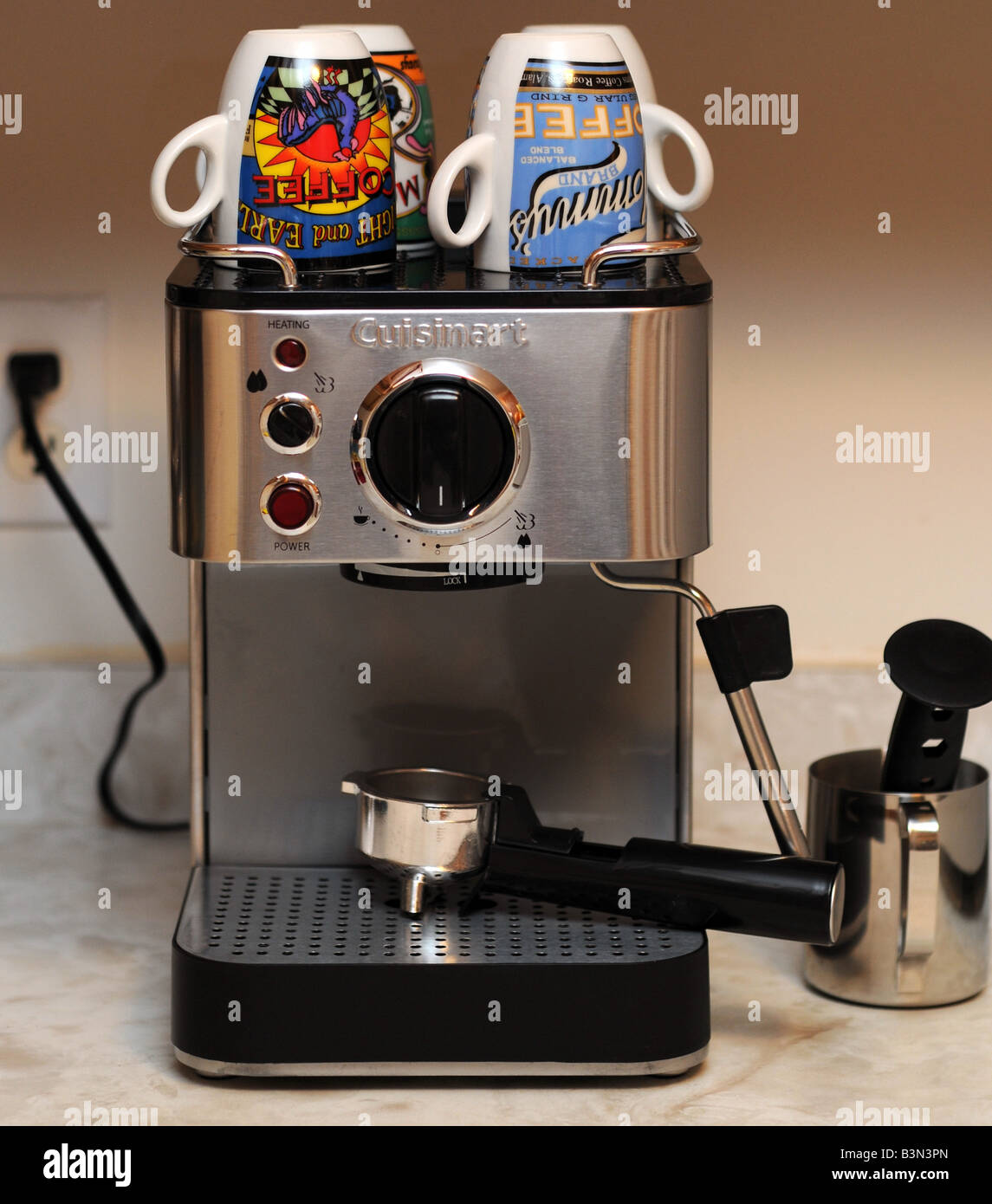 Cuisinart caffettiera espresso. Foto Stock