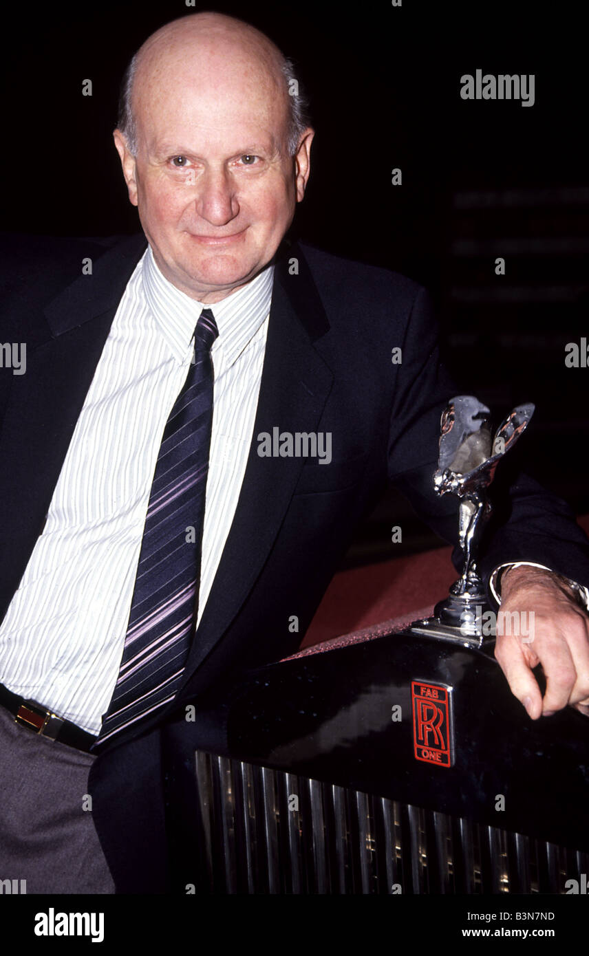 GERRY ANDERSON UK creatore di spettacoli TV come Thunderbirds e spazio 1999 Foto Stock