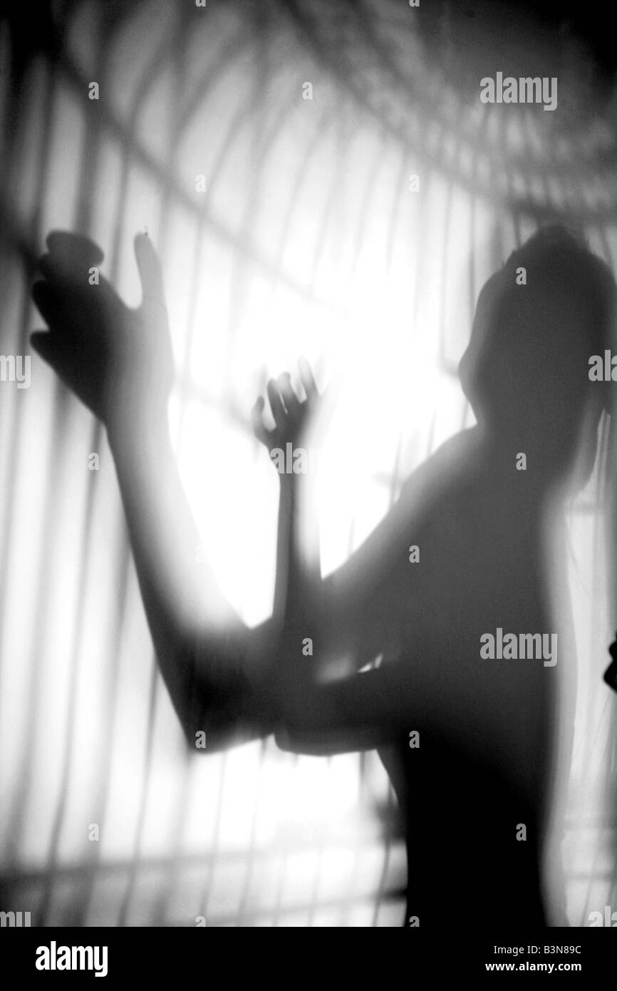 ombra, concetto Foto Stock