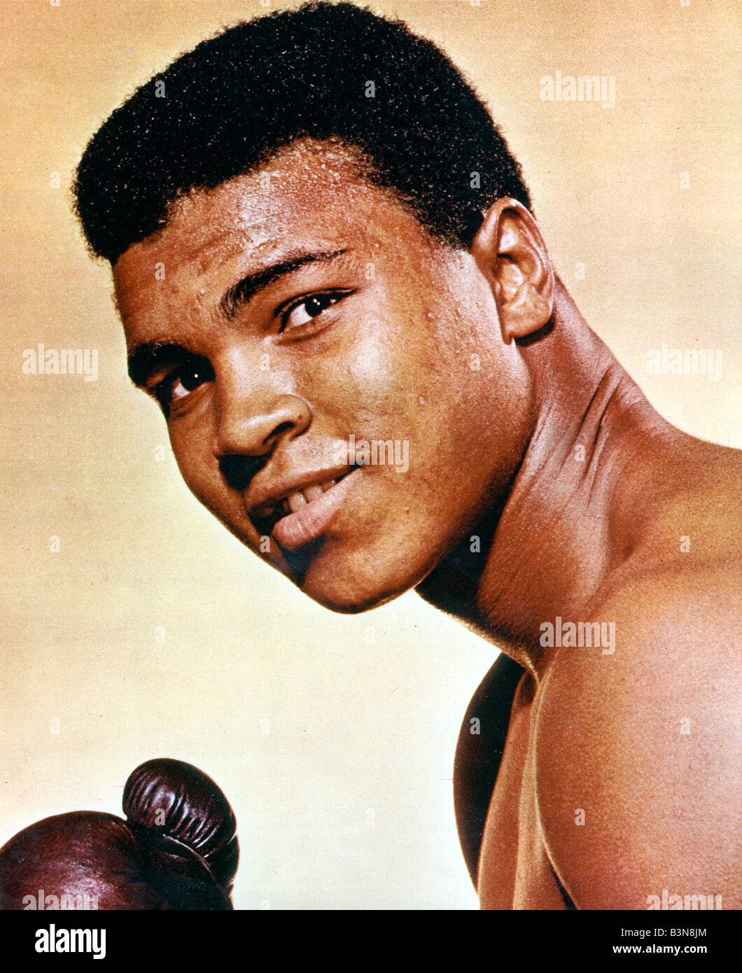 MUHAMMED ALI noi boxer ex Cassio Clay Foto Stock