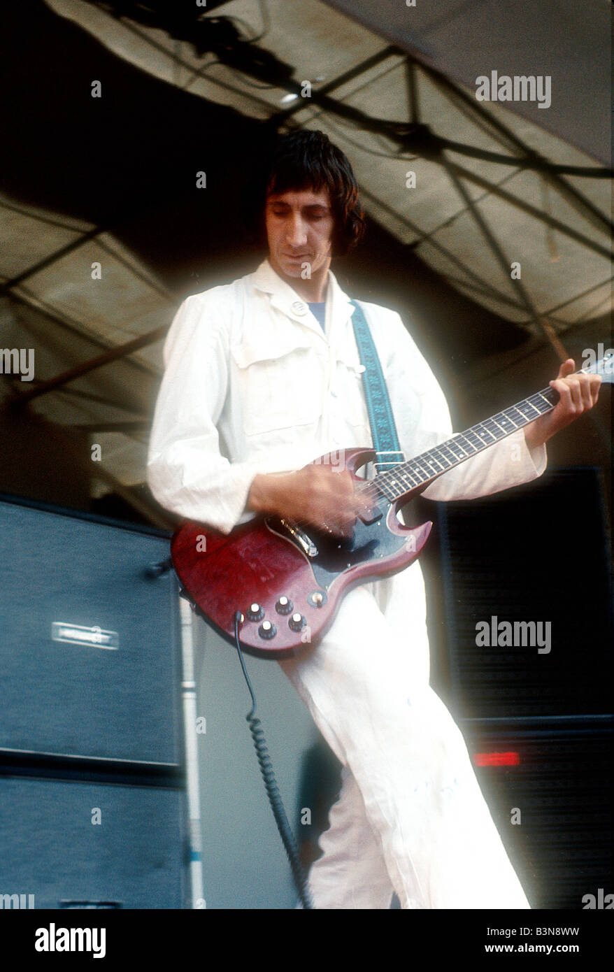 L'OMS - REGNO UNITO gruppo rock nel 1974 con Pete Townshend Foto Stock