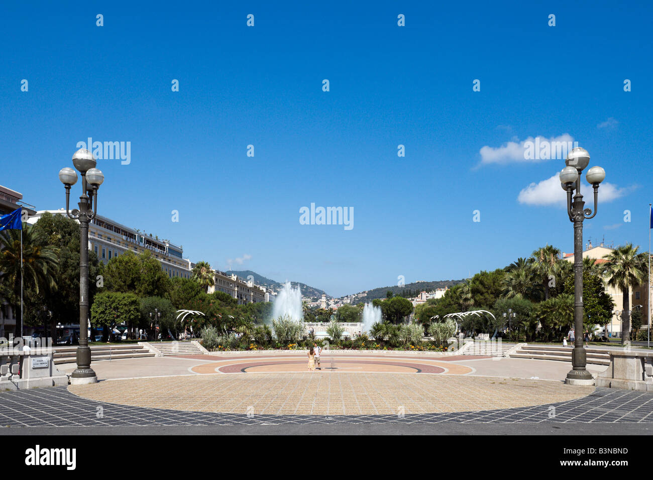 Place Massena, Nizza Cote d'Azur, Costa Azzurra, Francia Foto Stock