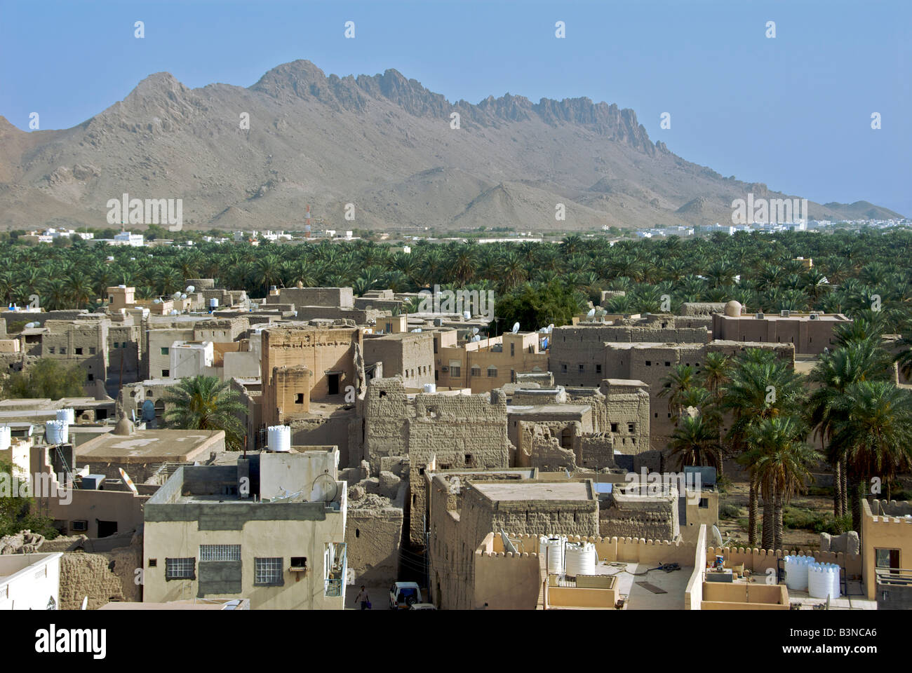 Nizwa città Al Dakhiliyah Regione Sultanato di Oman Foto Stock