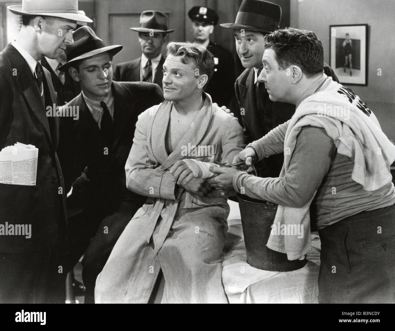 Città di conquista 1940 Warner film con James Cagney center Foto Stock