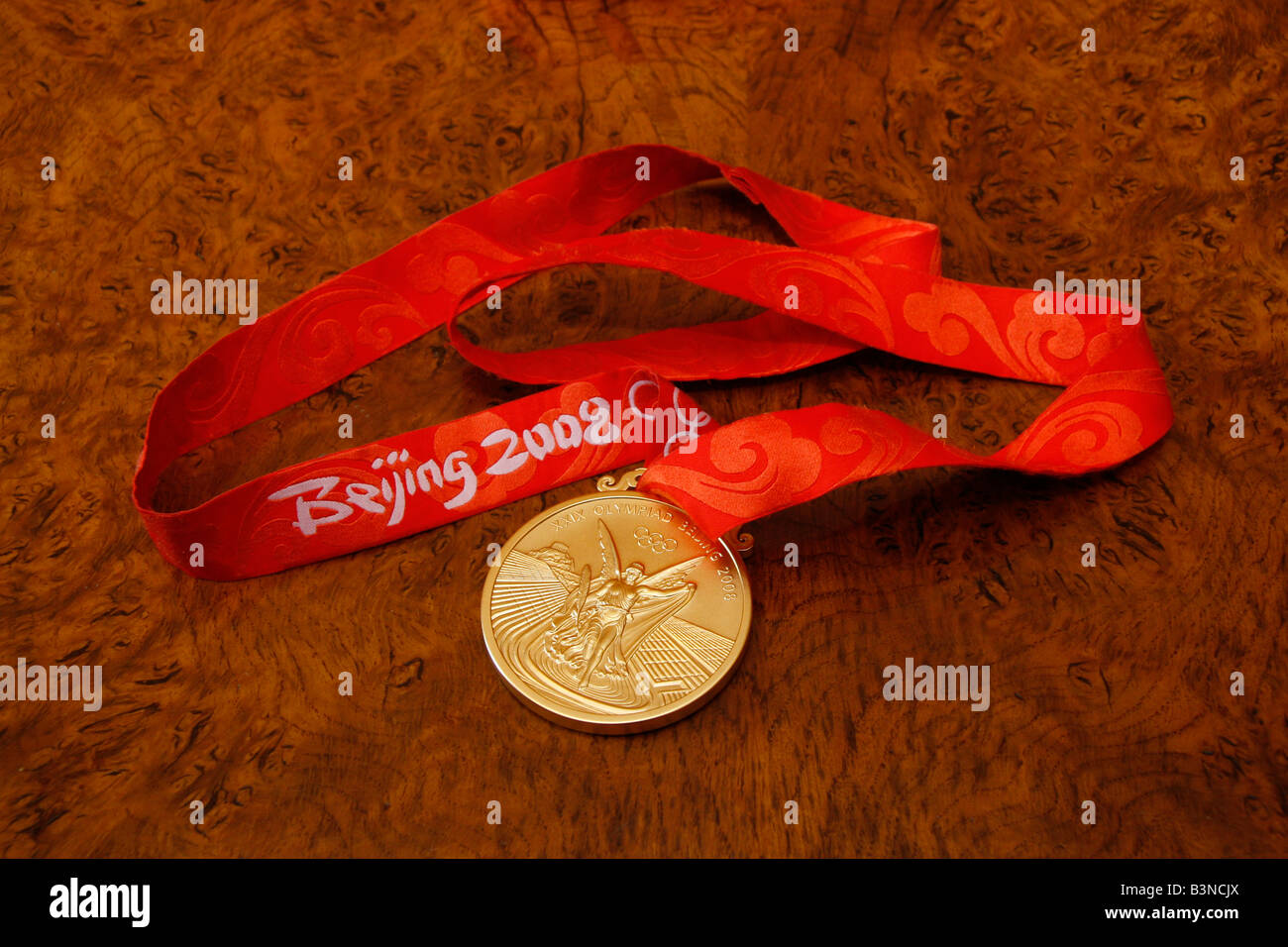 Jason Kennys "Medaglia d'Oro" dal 2008 Olimpiadi di Pechino Foto Stock