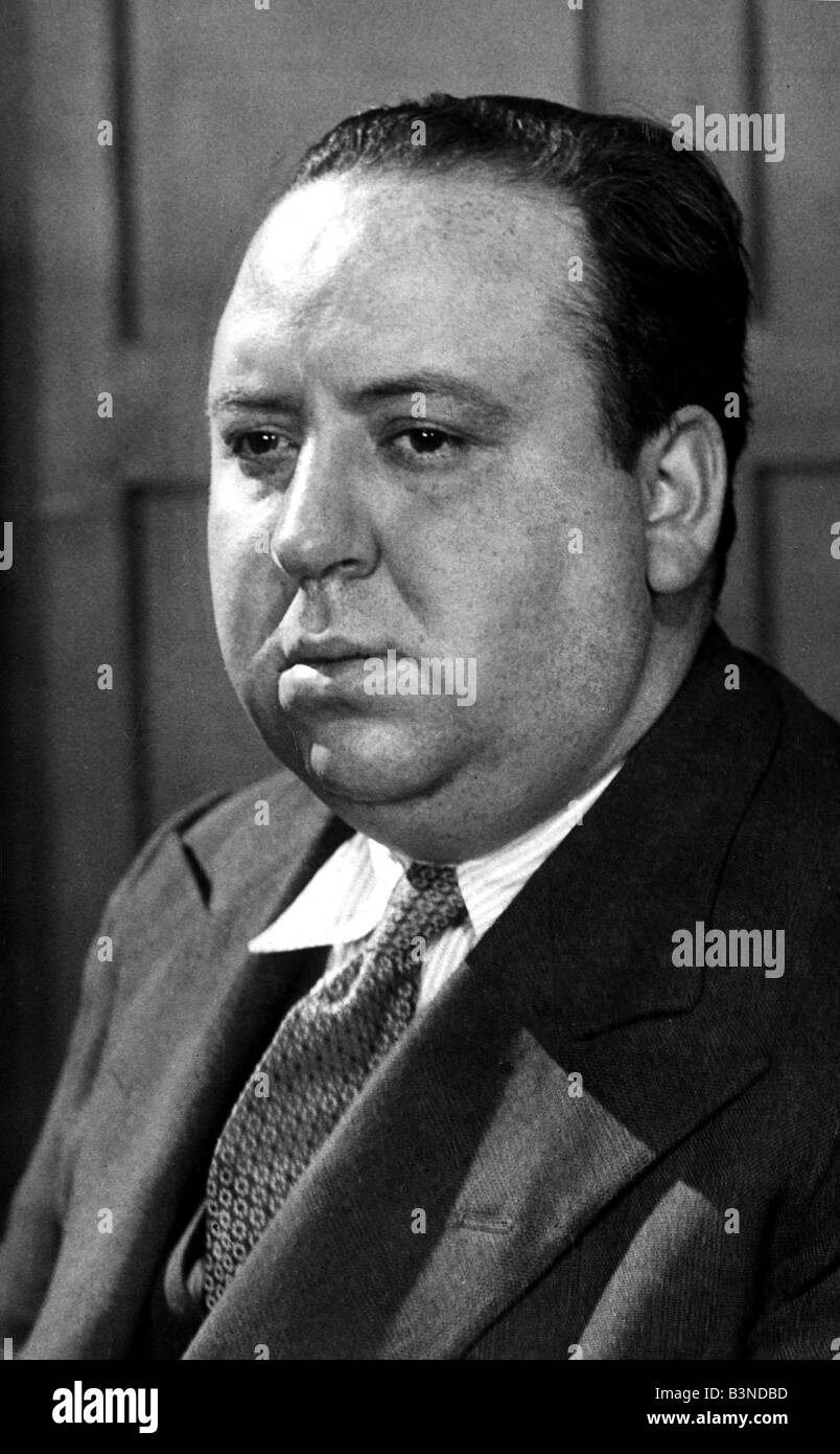 Alfred Hitchcock Gennaio 1931 Foto Stock