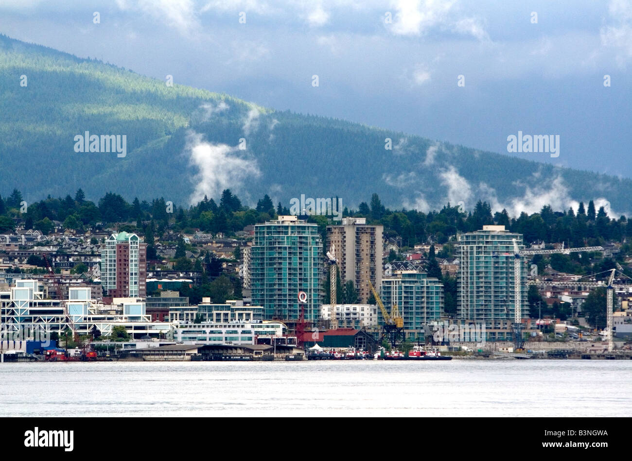 North Vancouver in British Columbia Canada Foto Stock