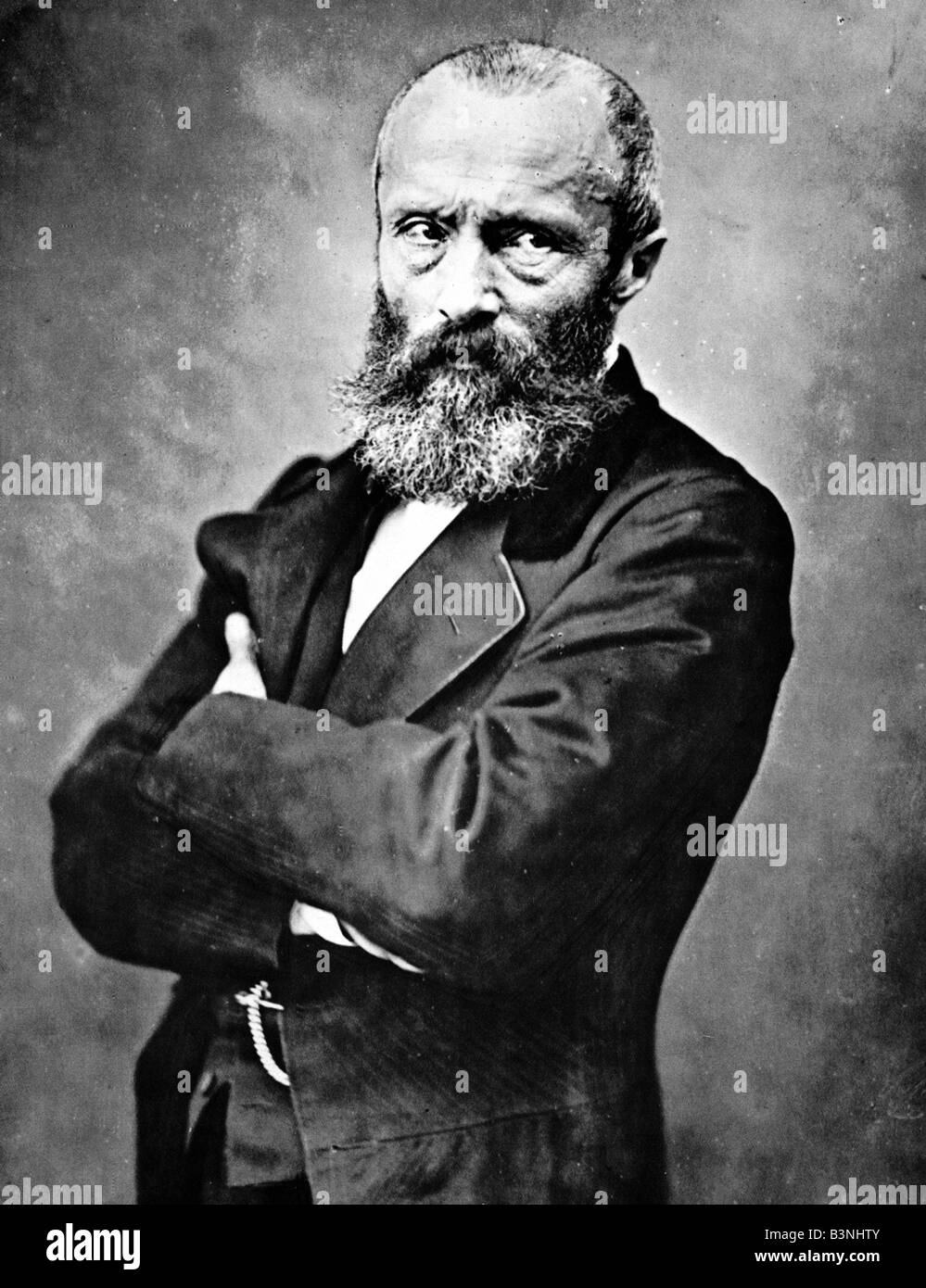 THEOPHILE THORE-burger francese critico d'arte 1807 1869 Fotografo circa 1865 Foto Stock