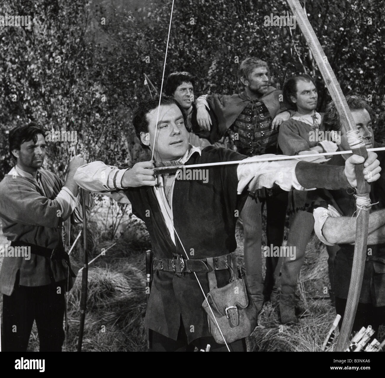 Le avventure di ROBIN HOOD Film Zaffiro/ITC serie televisiva 1955 a 1960 con Richard Greene Foto Stock