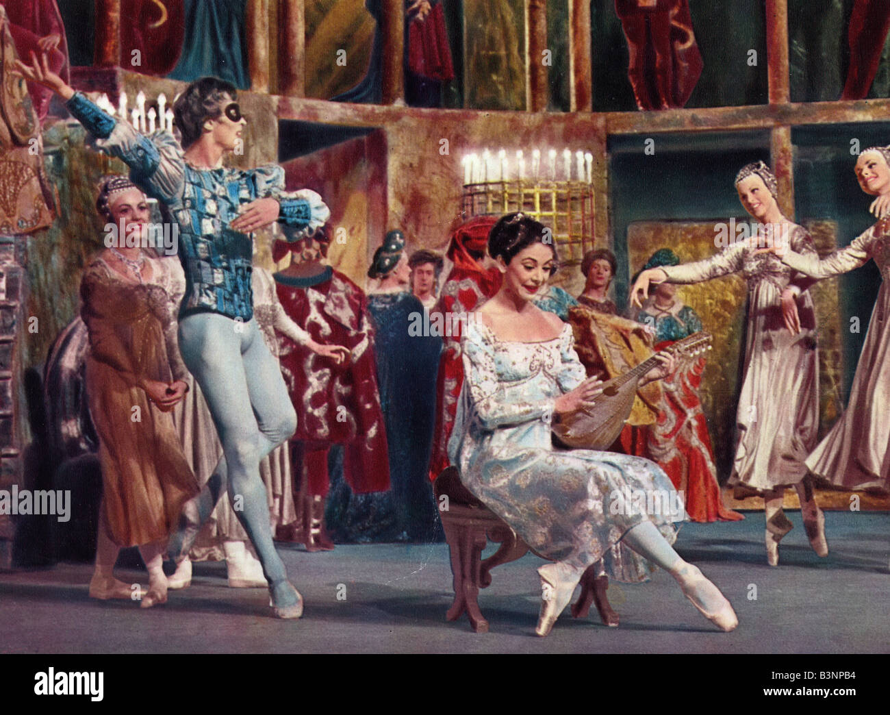 ROMEO E GIULIETTA Film del balletto con Rudolf Nureyev e Margot Fonteyn Foto Stock