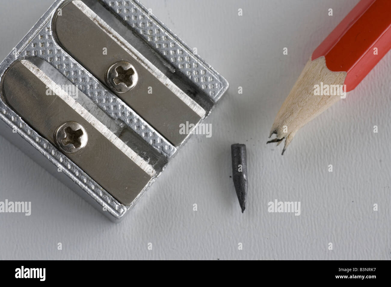 Argento Sterling cantiere-o-led di propulsione a matita Foto stock - Alamy