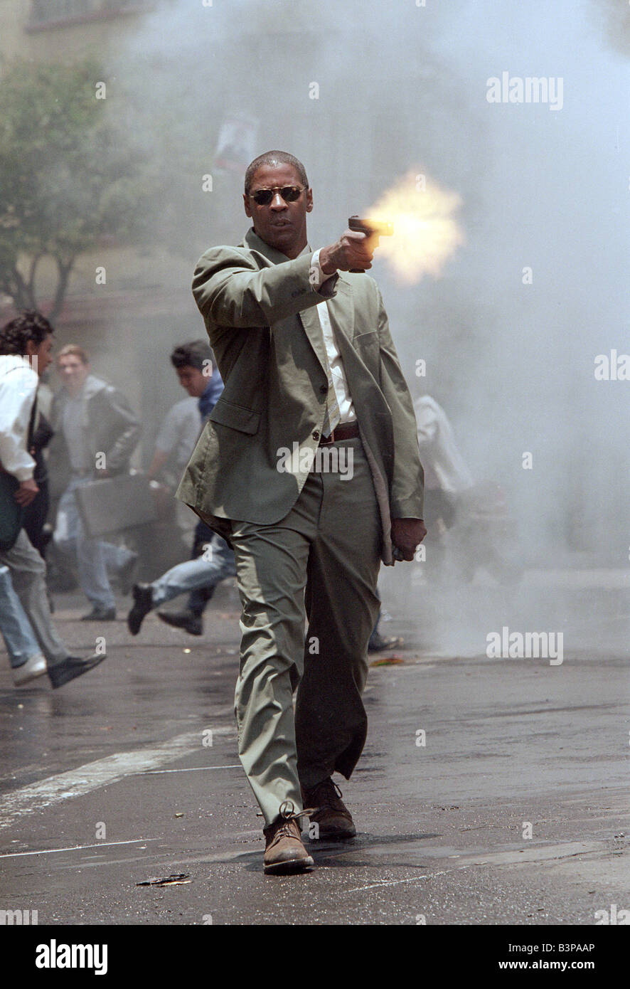 MAN ON FIRE 2004 TCF film con Denzil Washington Foto Stock