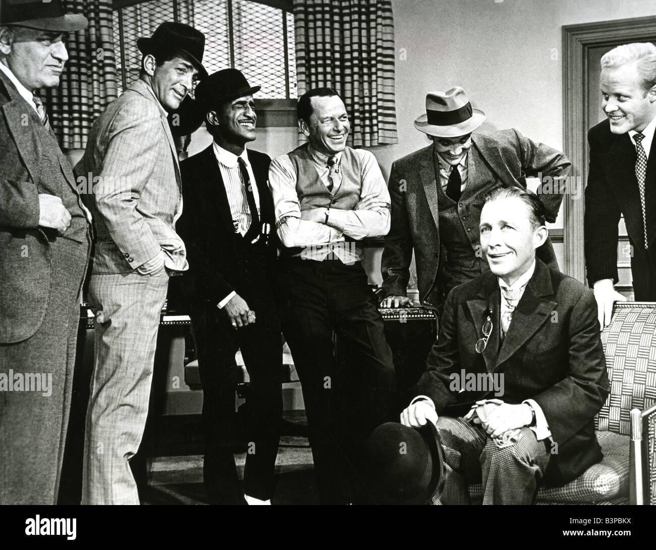 ROBIN E SETTE CAPPE 1964 Warner film con Frank Sinatra, Dean Martin, Bing Crosby e Sammy Davis Jnr Foto Stock