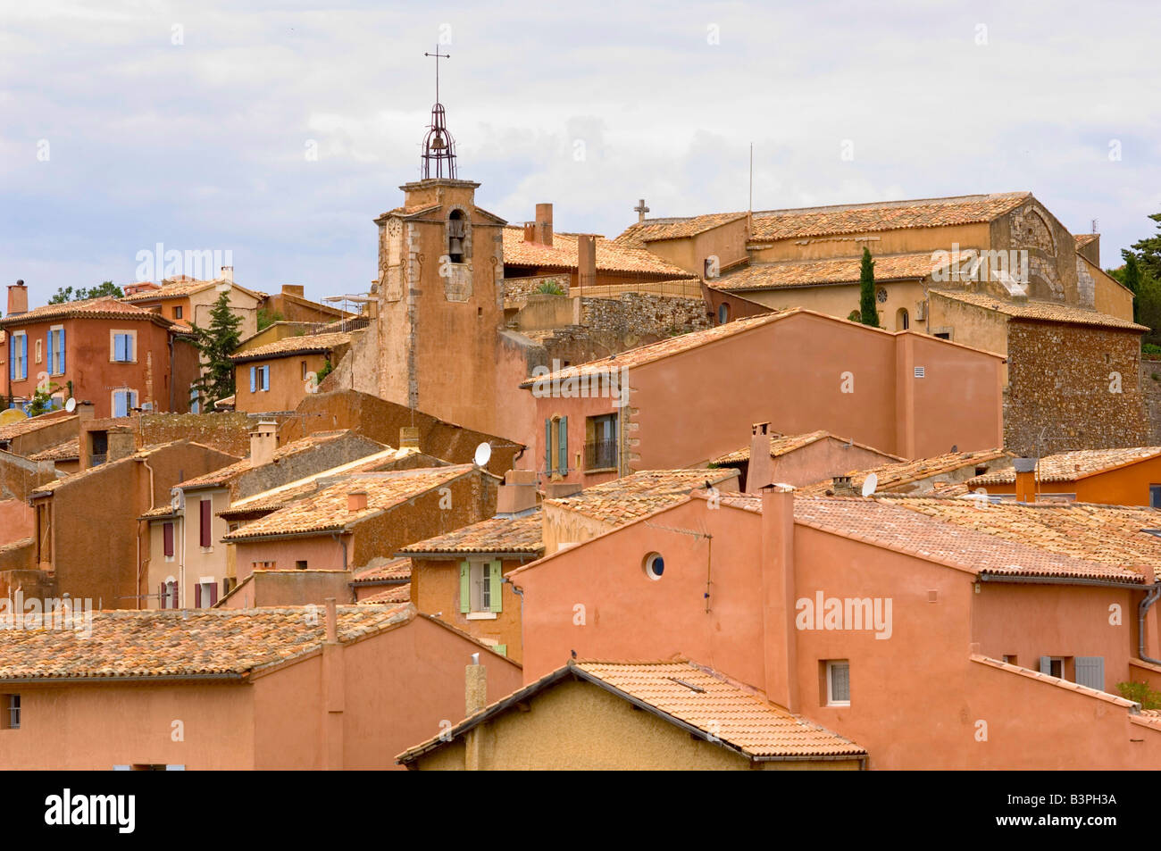 Roussillon, Provence, Francia Foto Stock