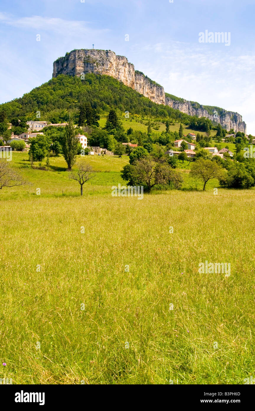 Valle Gervanne nella regione di Drome, in Francia, in Europa Foto Stock