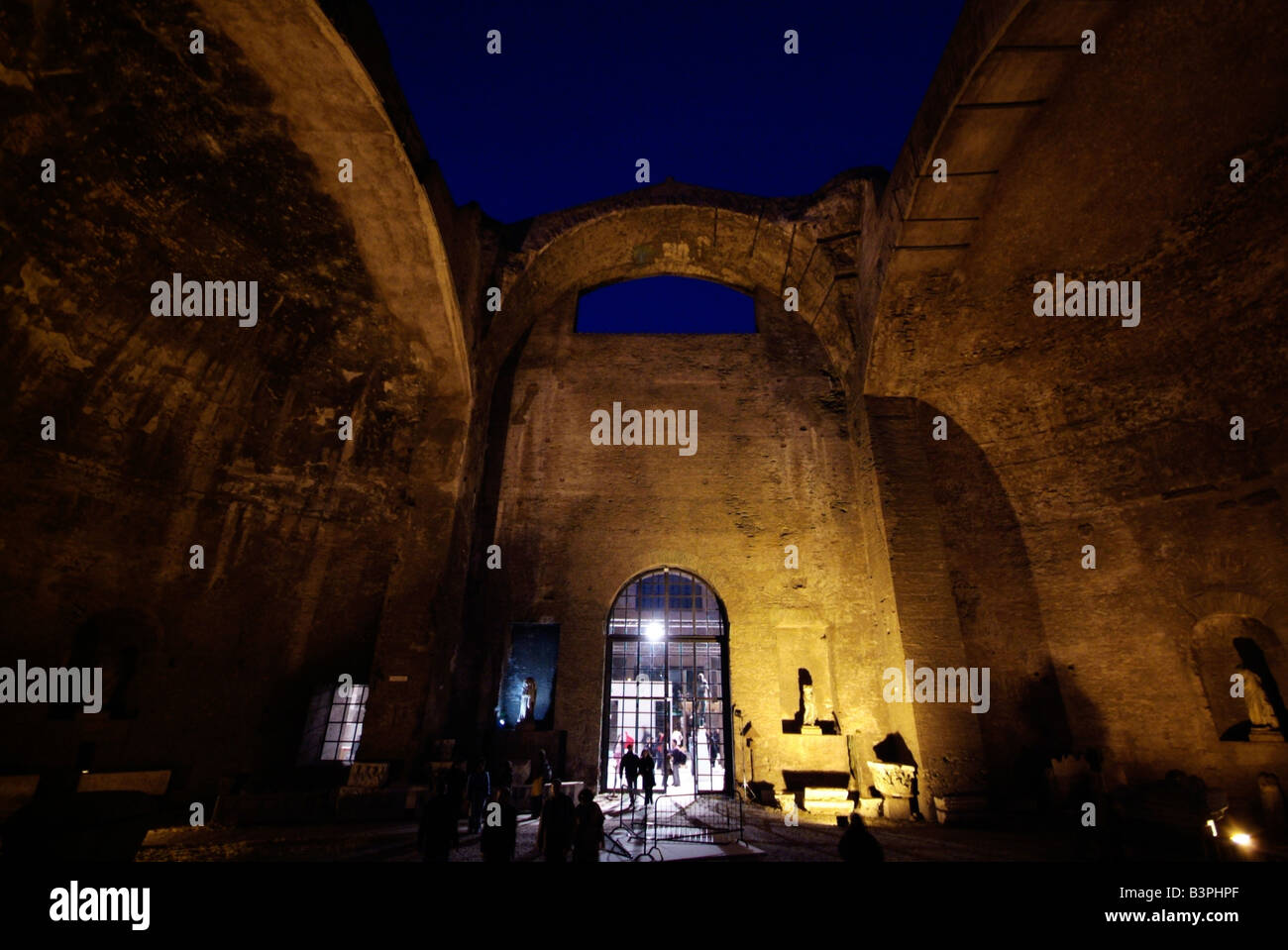 Per le esposizioni a Terme di Diocleziano a cura di Achille Bonito Oliva, Roma Fiera di Arte Contemporanea, Roma, lazio, Italy Foto Stock