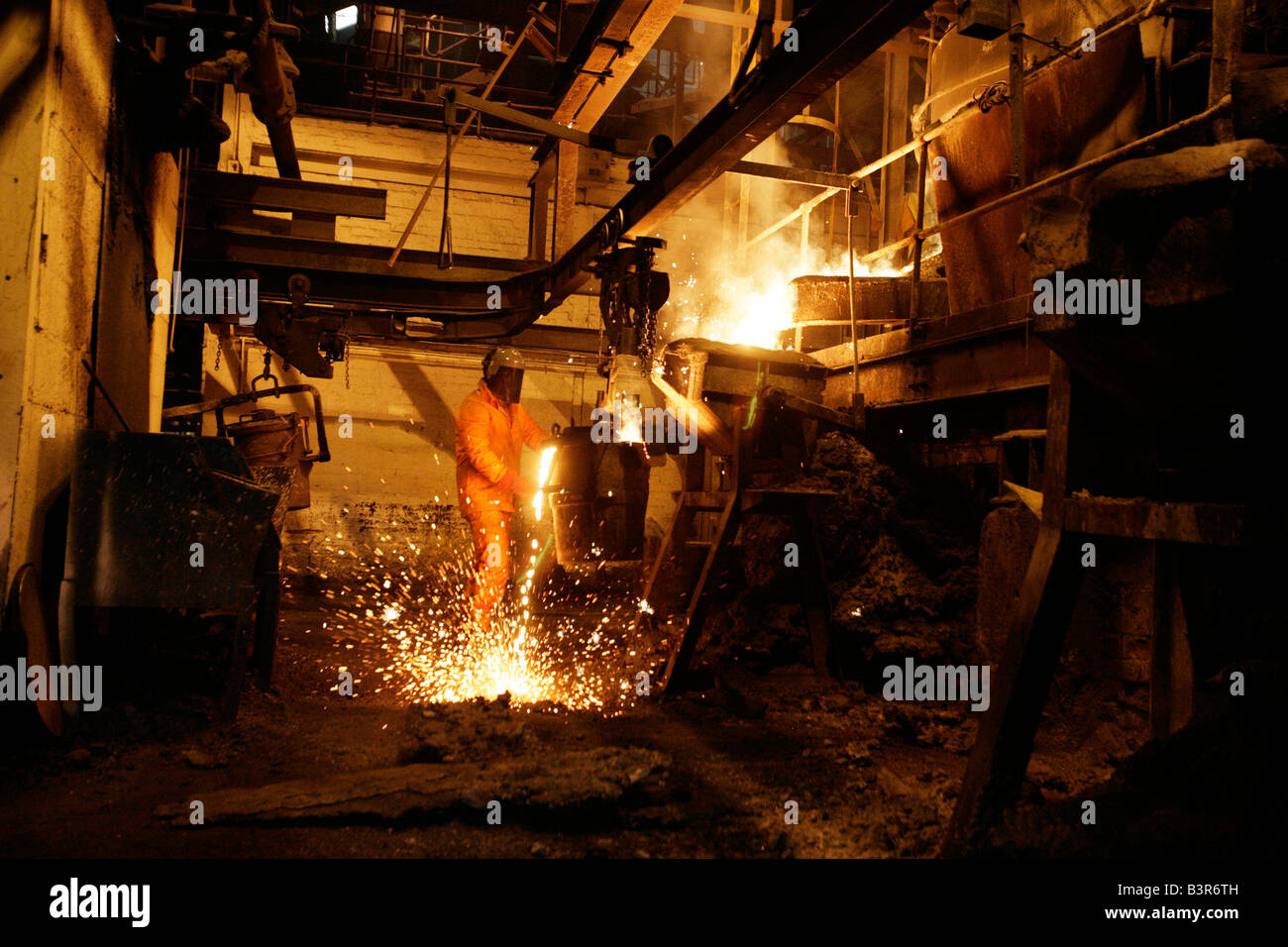 Chamberlin Hill Castings Ltd in Walsall West Midlands, Regno Unito Foto Stock