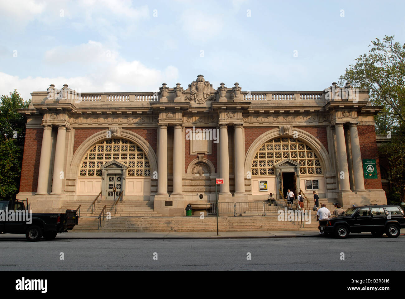Il New York Parchi e Ricreazione Dept Asser Levy Recreation Centre Foto Stock