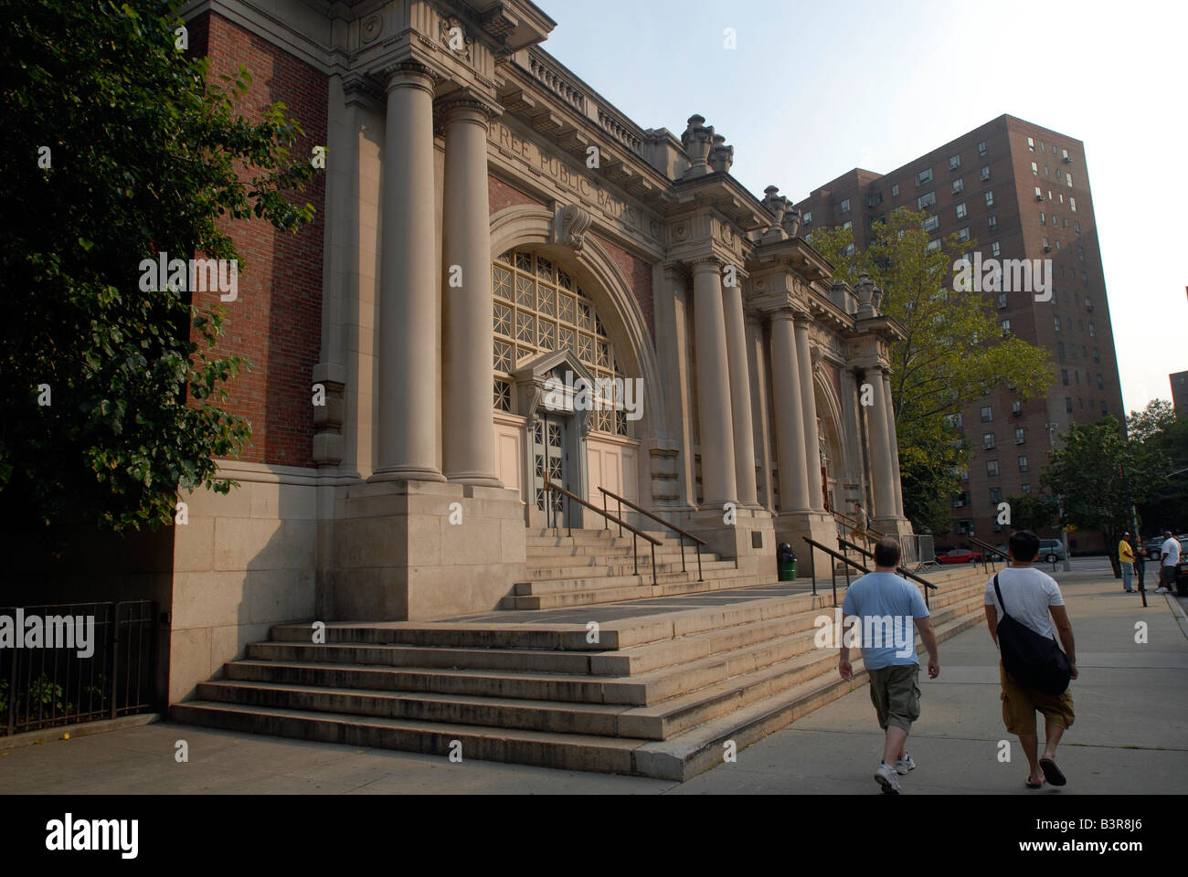 Il New York Parchi e Ricreazione Dept Asser Levy Recreation Centre Foto Stock