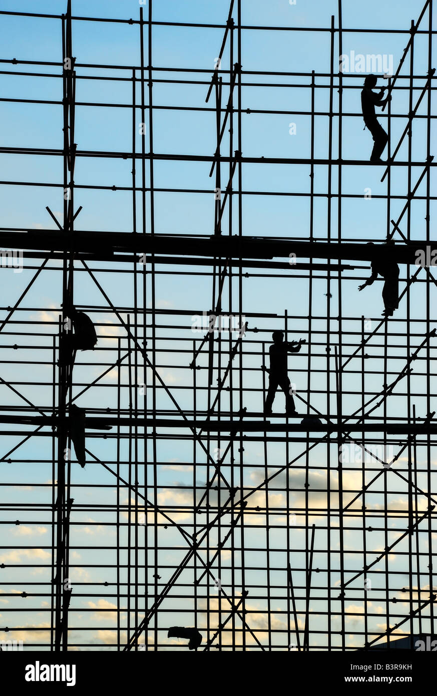 Sito in costruzione Foto Stock