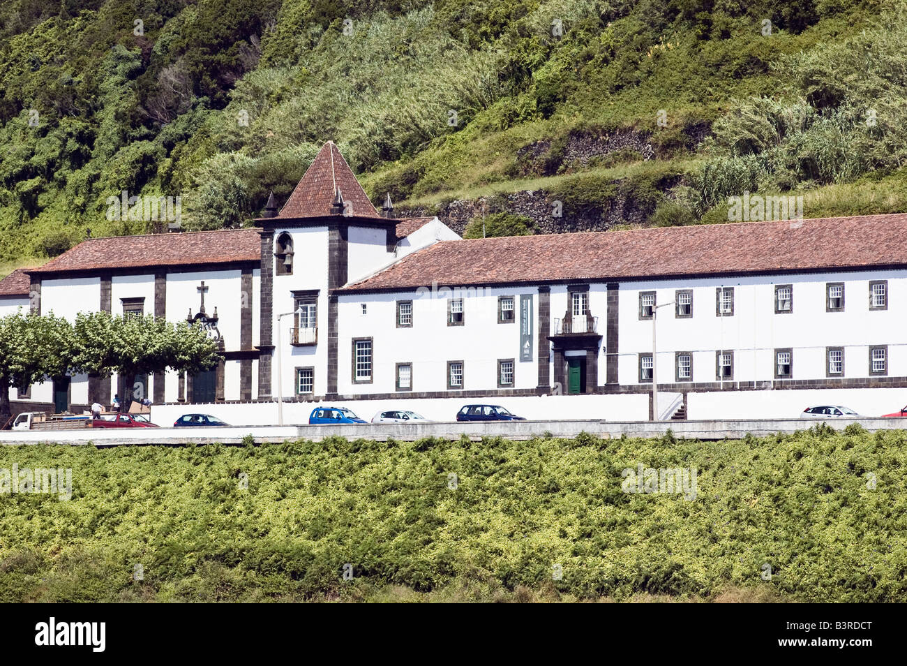 Convento di San Francesco è ora il municipio di Lages do Pico isola Pico Azzorre Portogallo Foto Stock