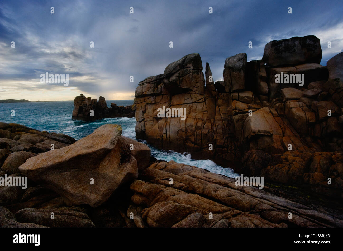 Testa di Peninnis St Marys Isole Scilly England Regno Unito Foto Stock