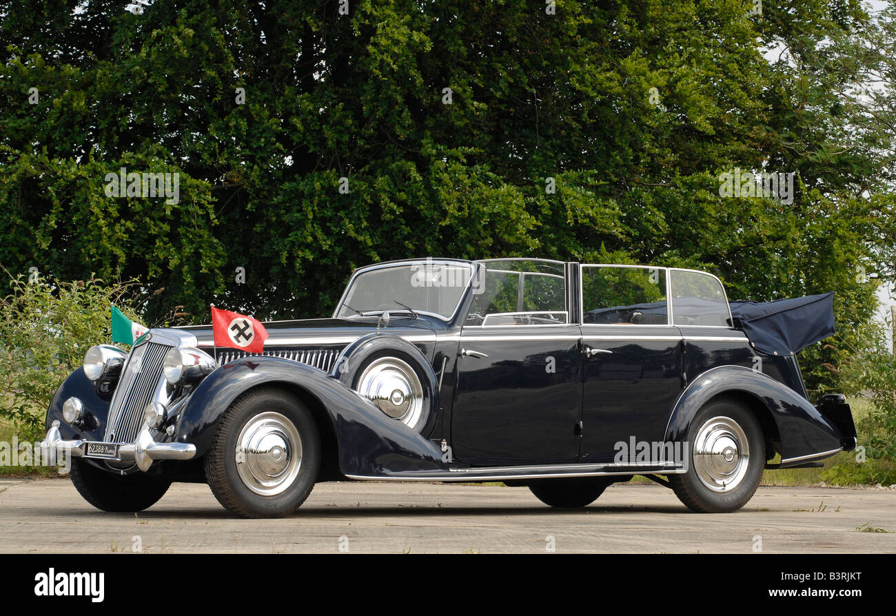 Lancia Astura Lungo 1938 Mussolini Foto Stock