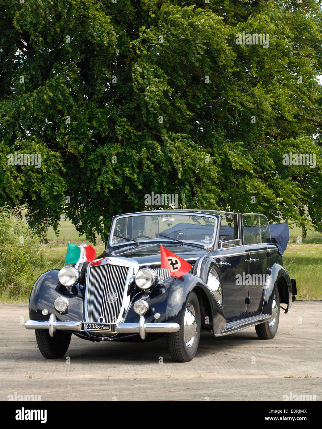 Lancia Astura Lungo 1938 Mussolini Foto Stock