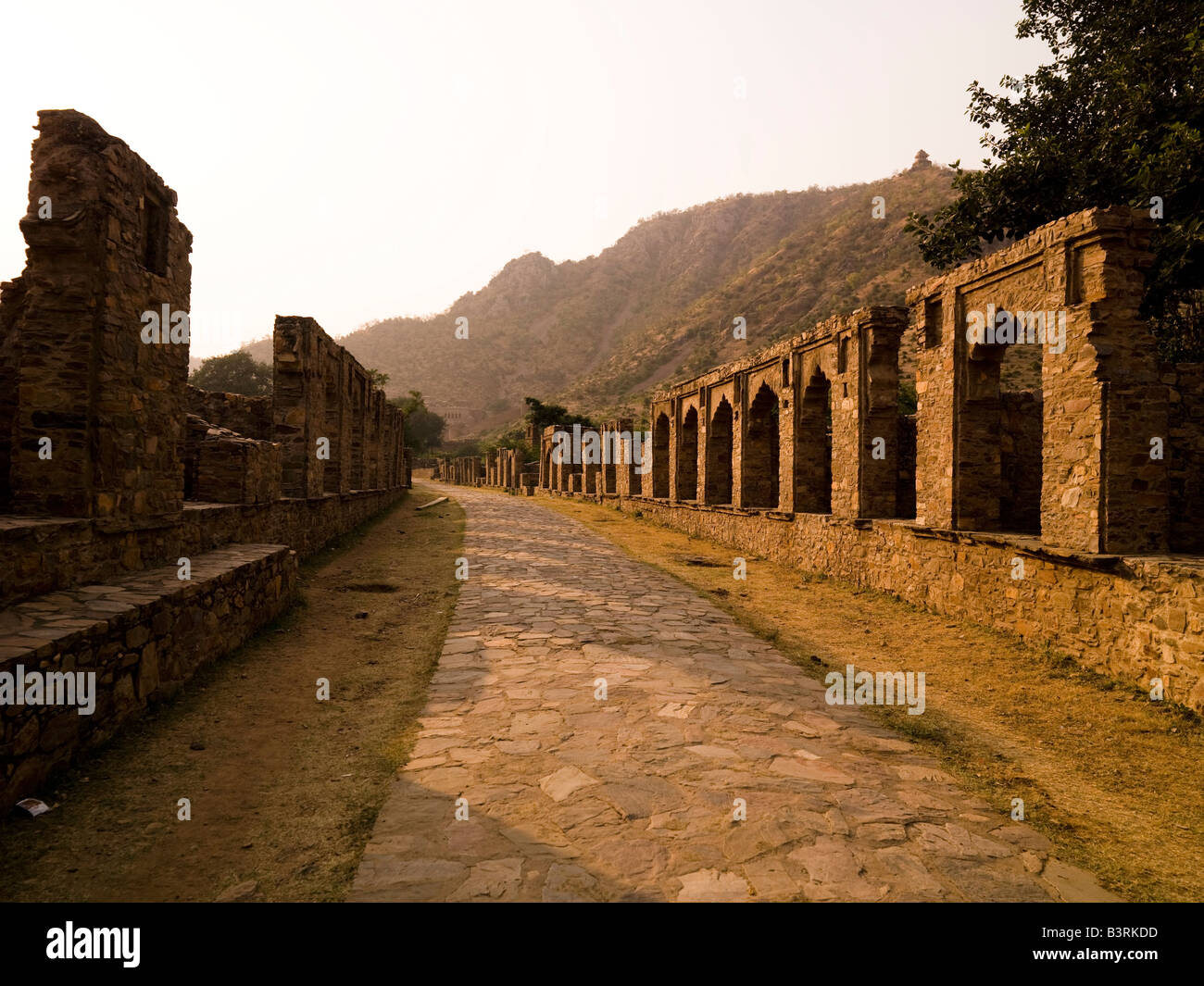 Città abbandonate di Fatehpur, Rajasthan, India Foto Stock