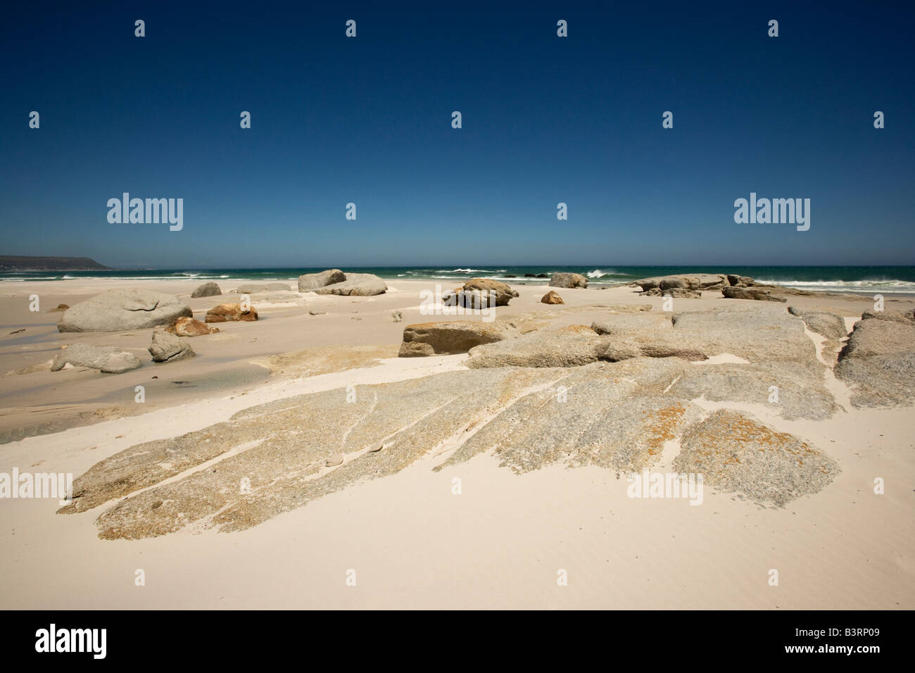 Le formazioni di sabbia, Noord Hoek, Sud Africa Foto Stock