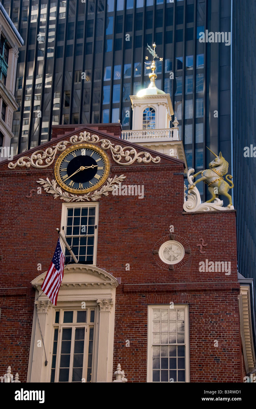 Old State House, Boston Foto Stock