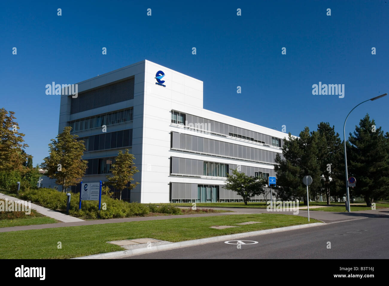 La città di Lussemburgo Europa trimestre Eurocontrol istituto di servizi di navigazione aerea Institut de la Navigation aerienne Foto Stock