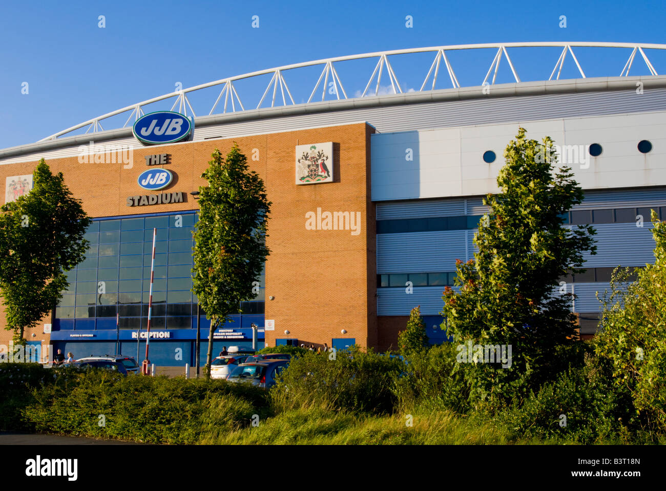 In Europa il Regno Unito Inghilterra lancashire wigan JJB Stadium Foto Stock