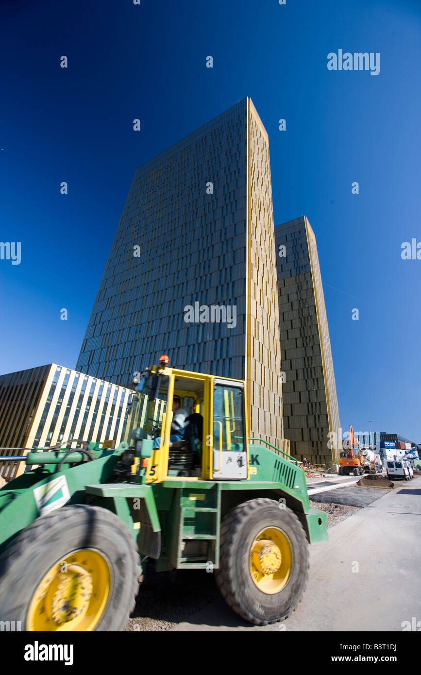 Luxembourg Kirchberg Europa trimestre corte europea di giustizia Foto Stock