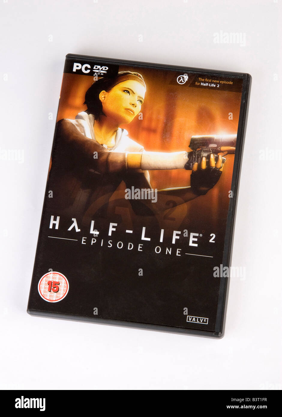 "Half Life' video gioco caso DVD Foto Stock