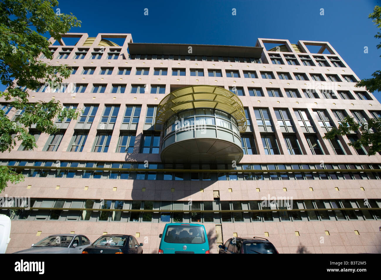 Luxembourg Kirchberg Europa trimestre corte europea di giustizia Foto Stock