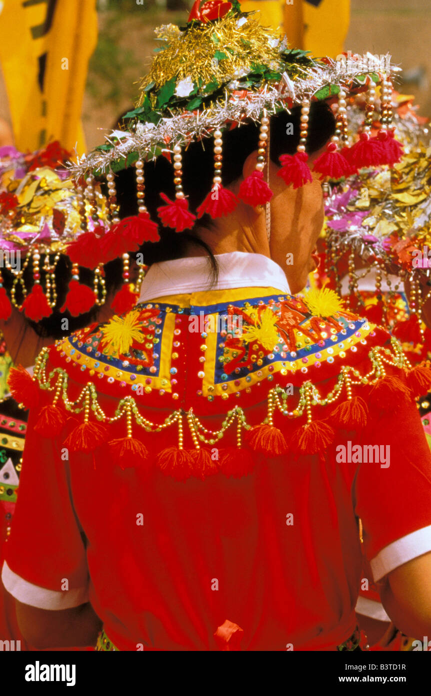 Asia, Hong Kong. Il cinese il Giorno di Indipendenza. Il sig. Foto Stock