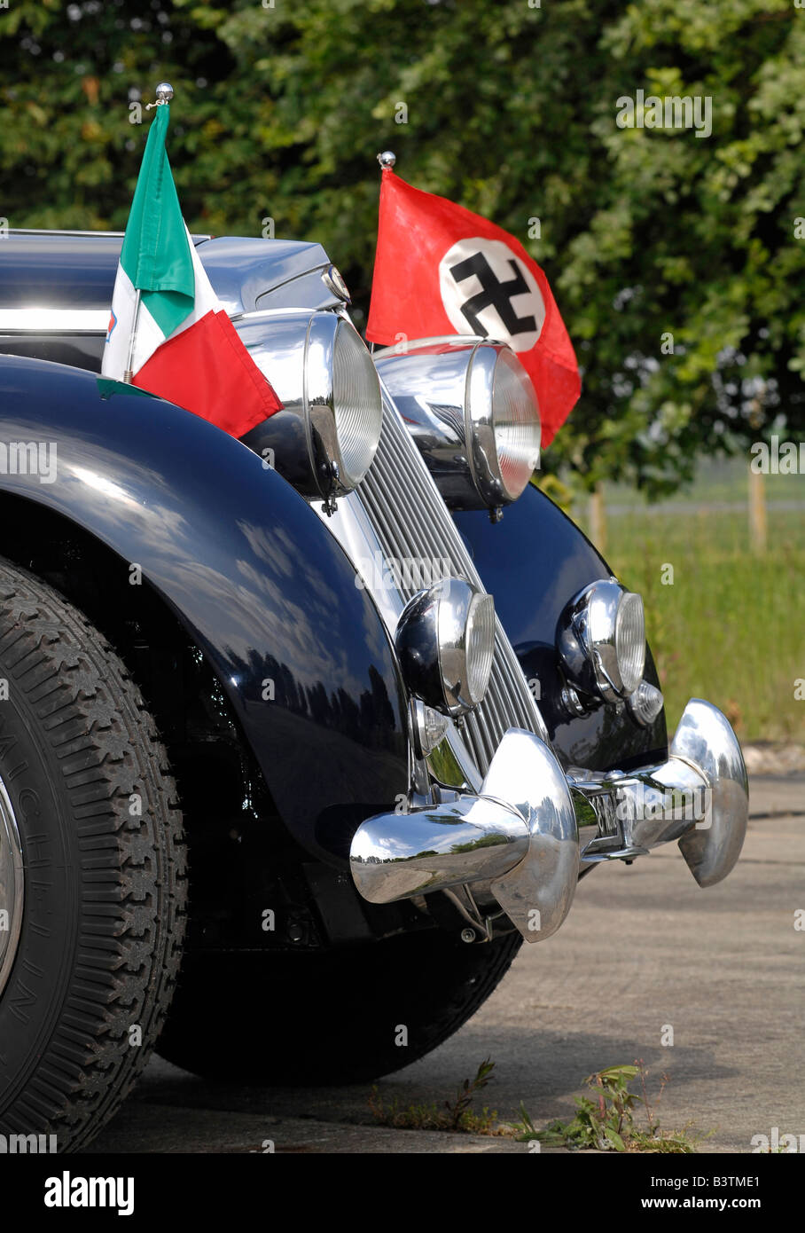 Lancia Astura Lungo 1938 Mussolini Foto Stock