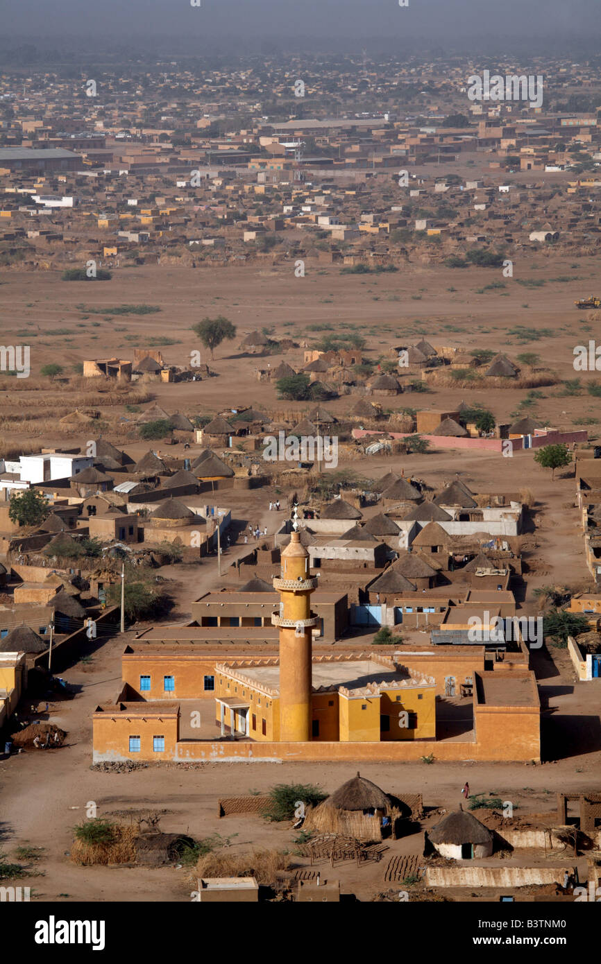 Moschea di Kassala, Sudan orientale Foto Stock