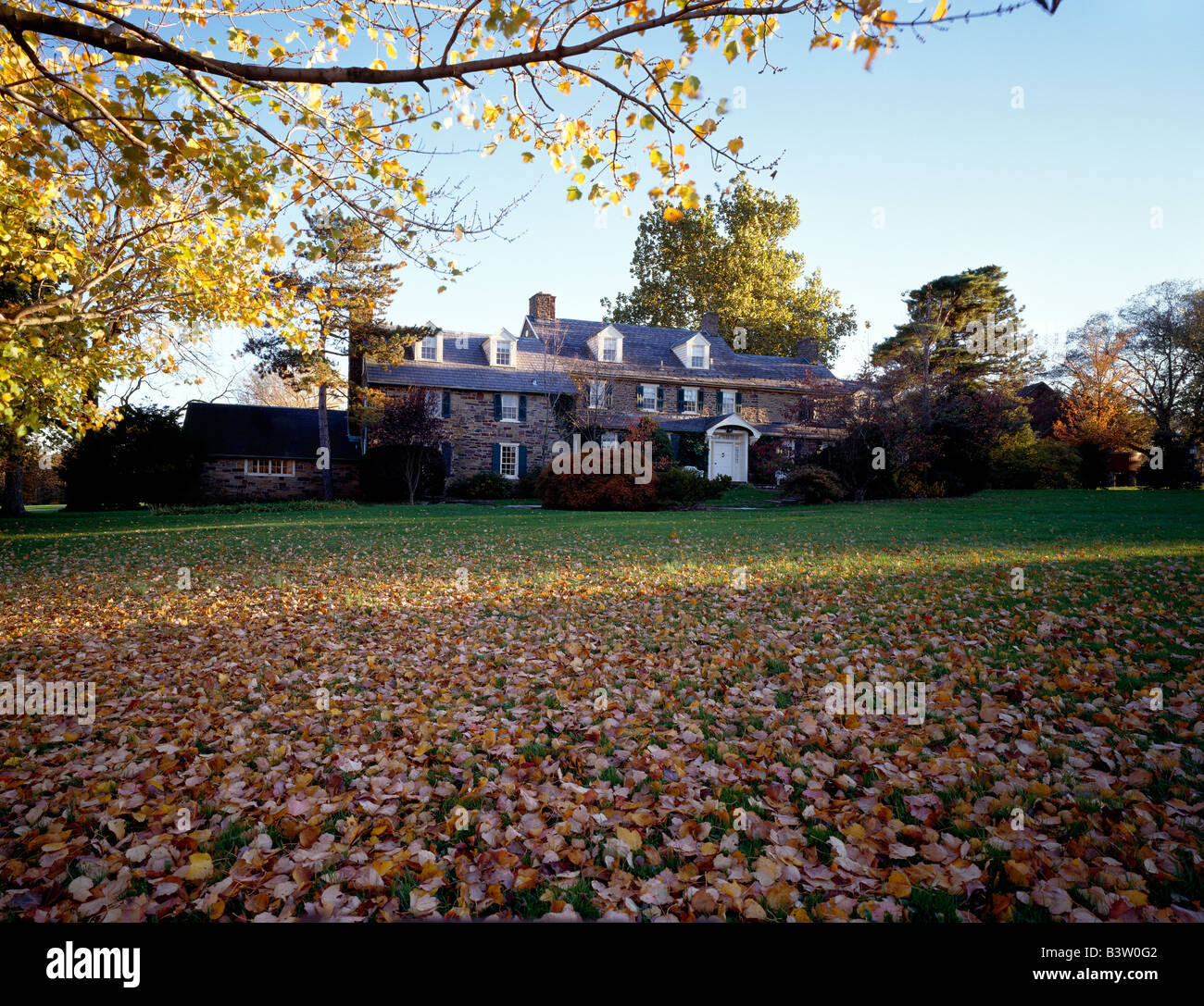 Autore S. Pearl Buck's HOME, HILLTOWN, Pennsylvania, USA, sito storico Foto Stock