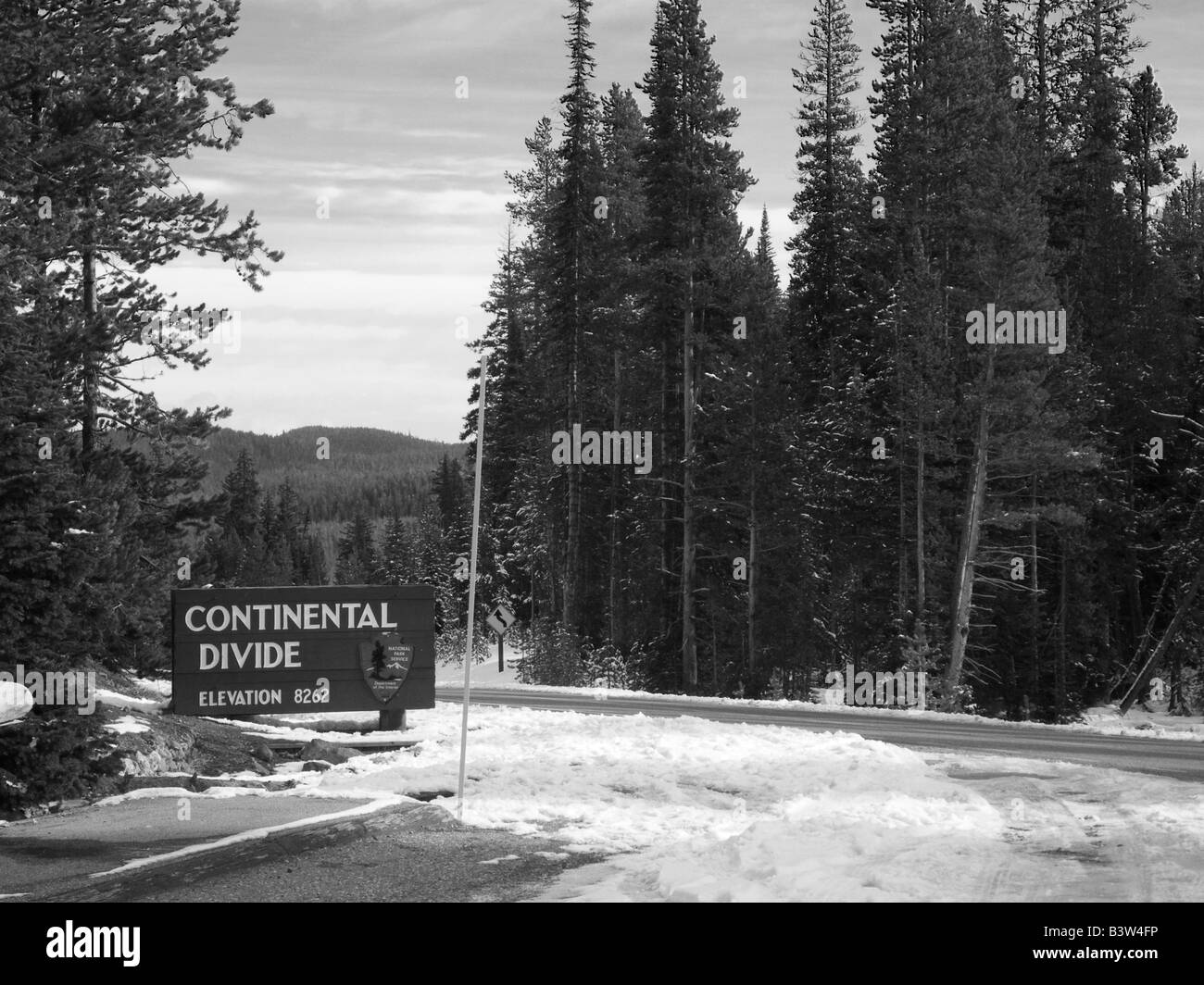 Continental Divide Foto Stock