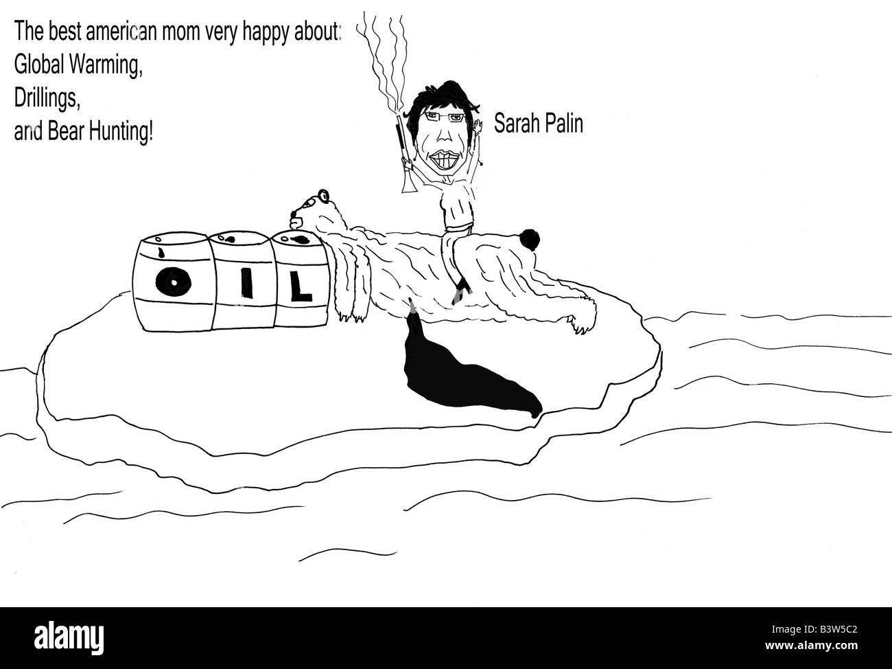 Sarah Palin Foto Stock