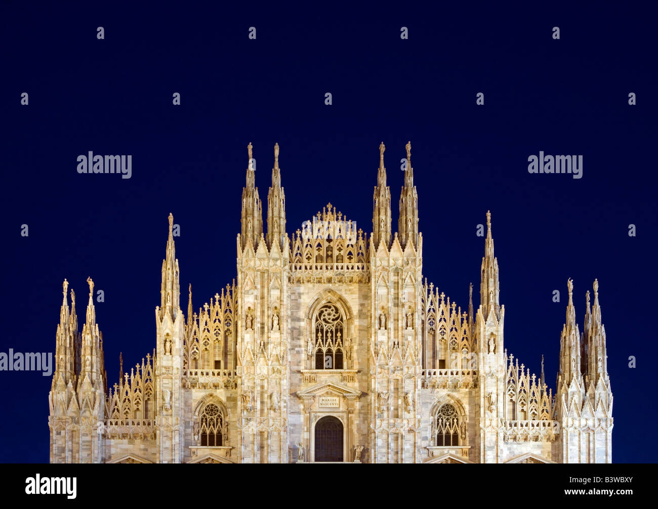 Duomo di Milano. Milano, Italia. Foto Stock