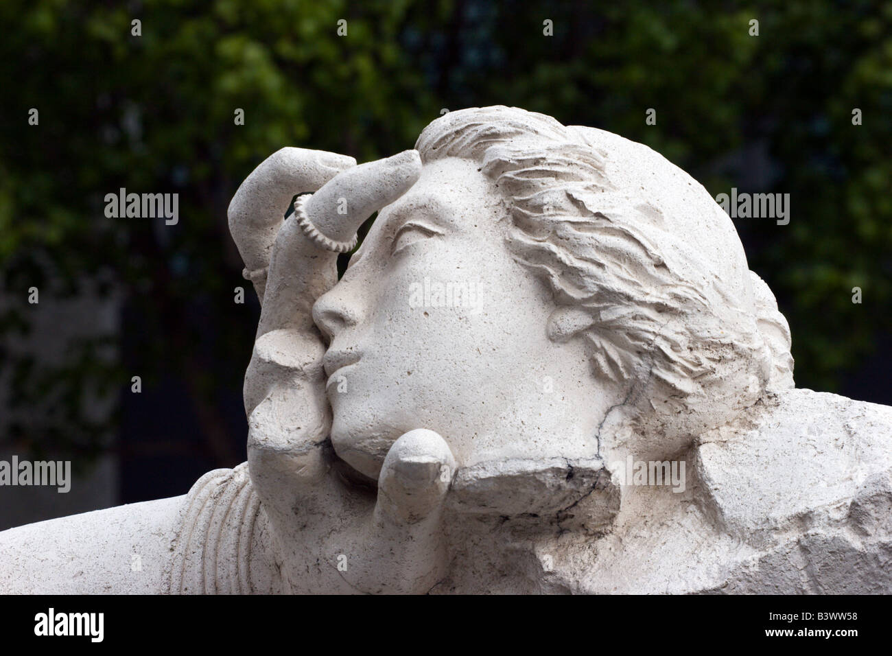 La scultura di arte moderna di Sacramento in California Foto Stock