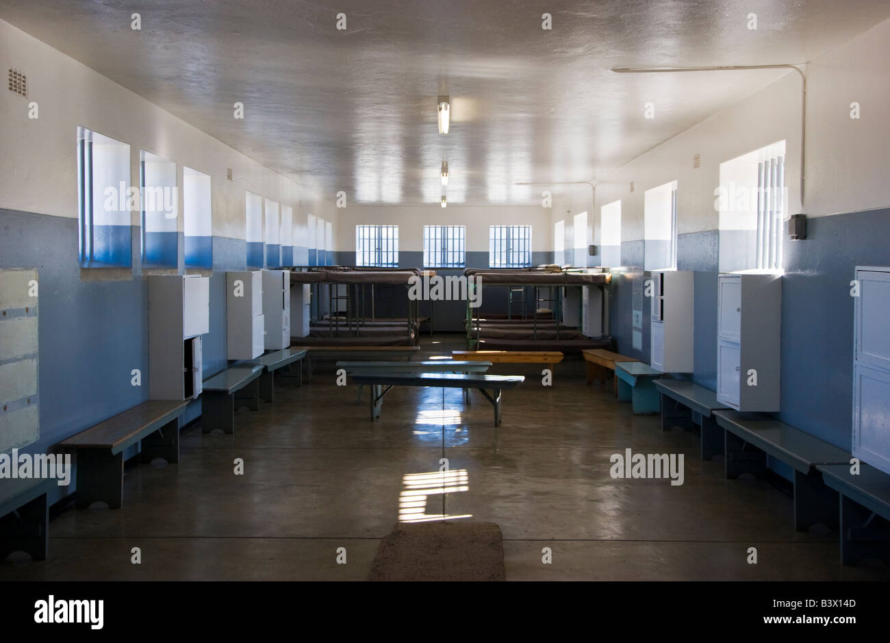 Robben Island prigione, Città del Capo Foto Stock