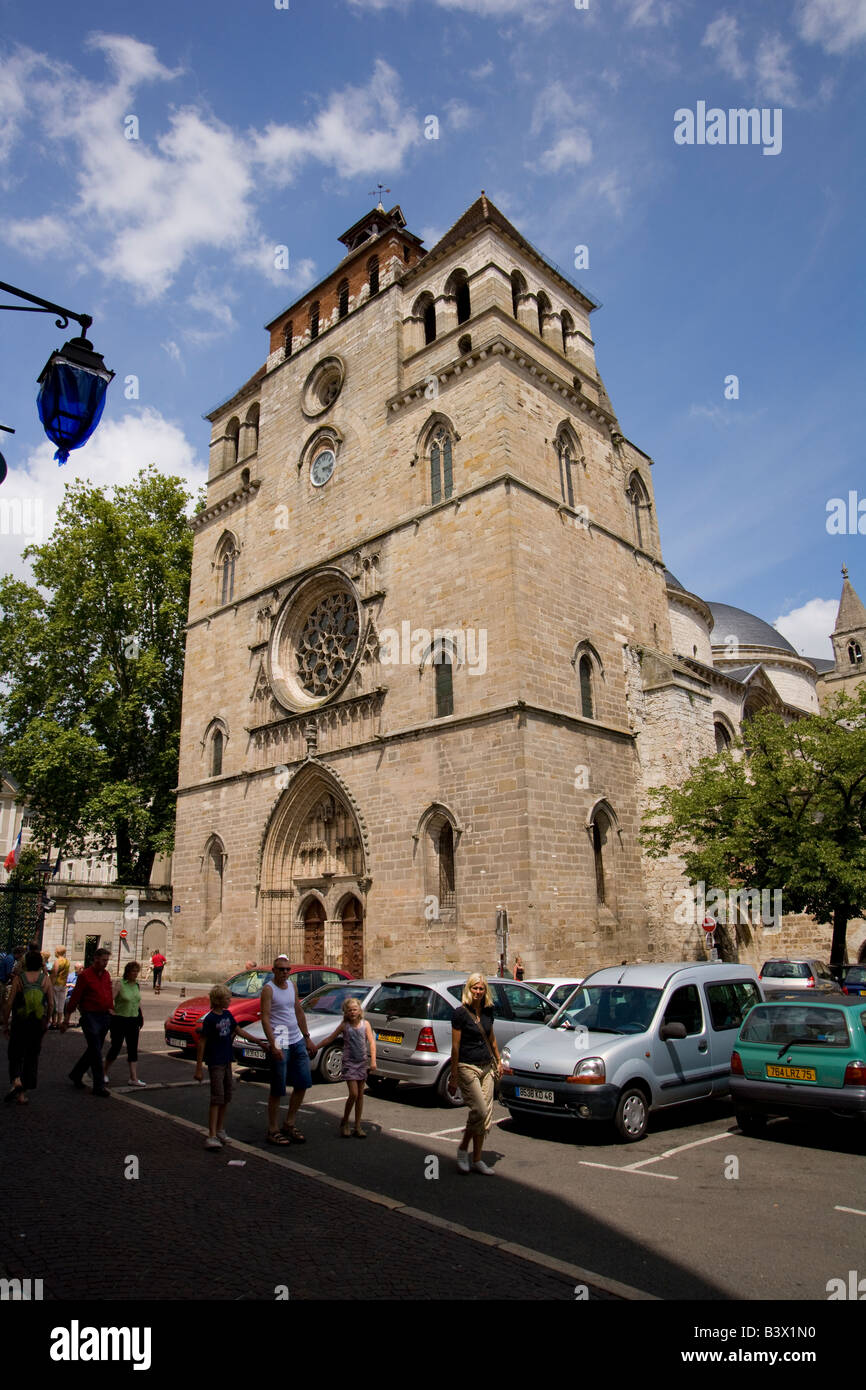 Cattedrale di Saint Etienne, Cahors, 46, Lot, Midi Pirenei, a sud-ovest, in Francia, in Europa Foto Stock