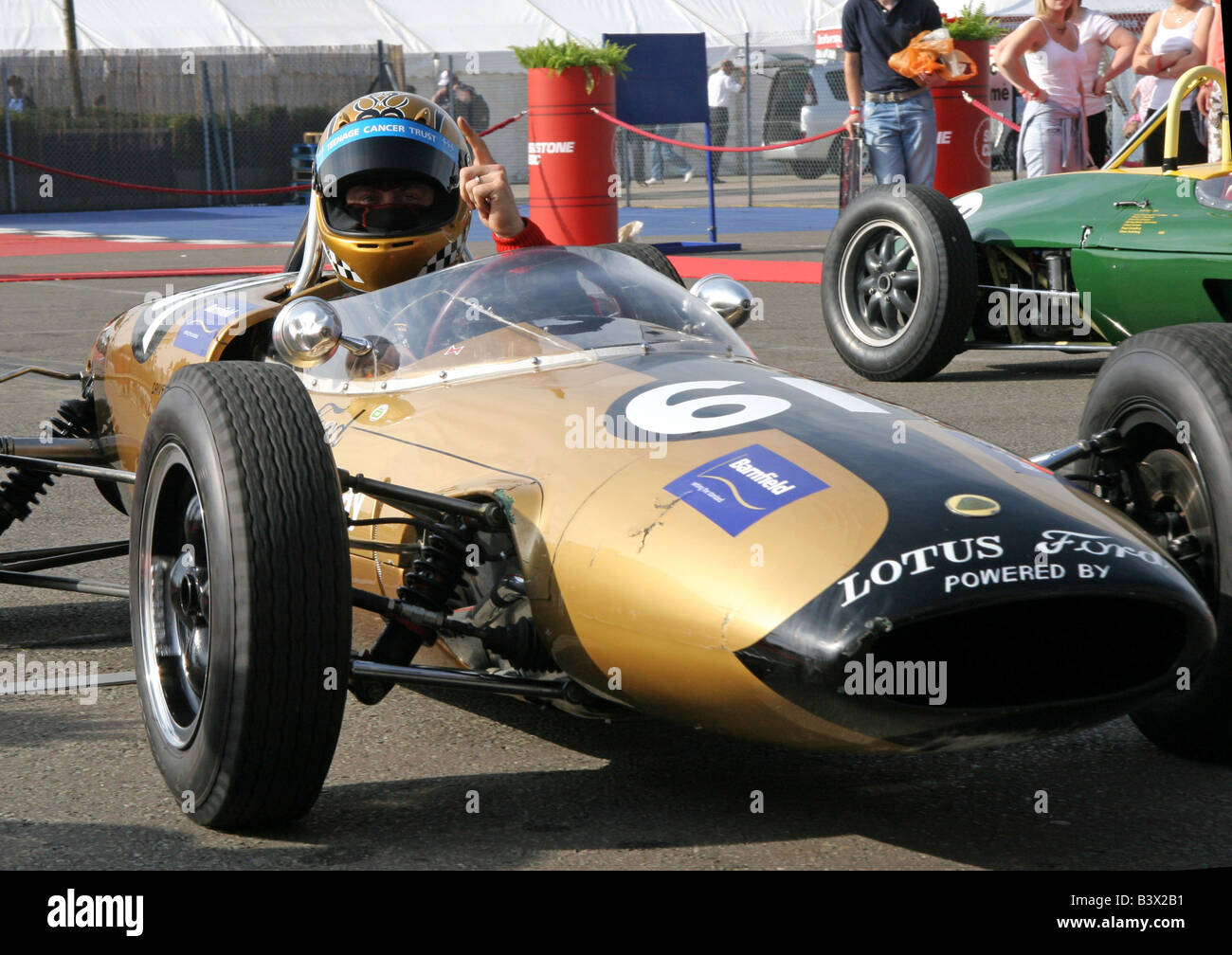 Silverston Classic Car racing Foto Stock
