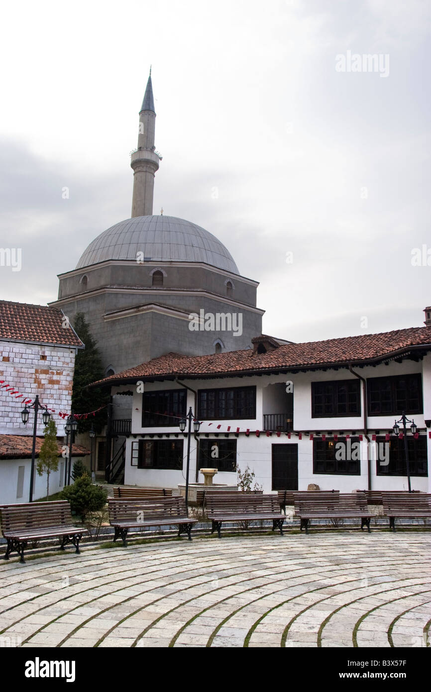 La lega di Prizren building , Prizren, in Kosovo. Foto Stock