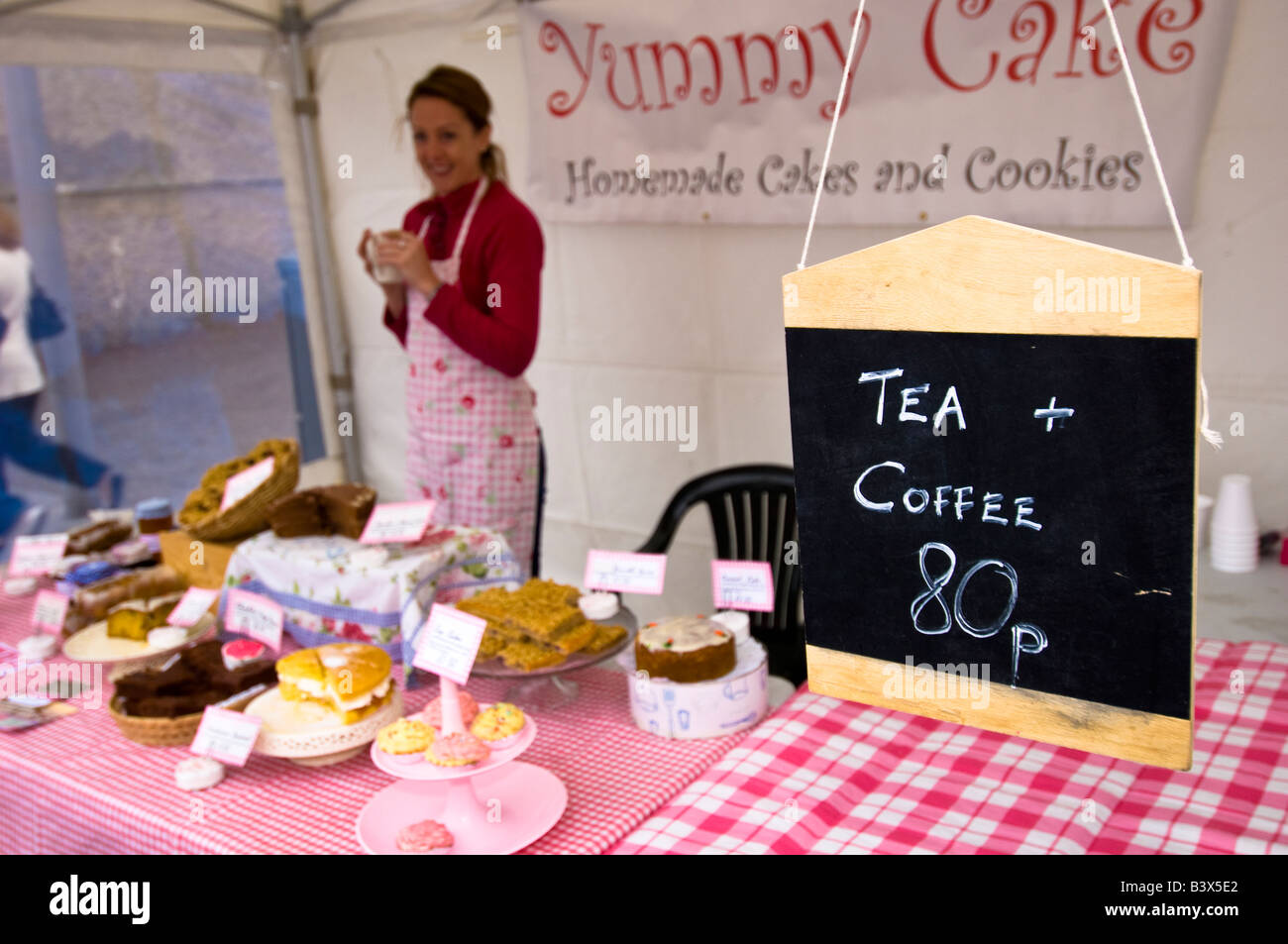 Acton Food Festival Acton London W3 REGNO UNITO Foto Stock
